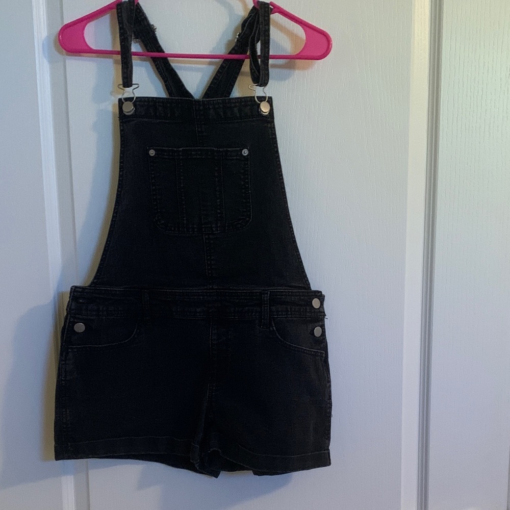NOBO Dark Denim Short Overalls